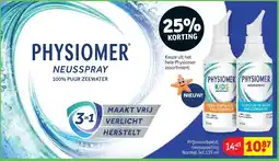 Kruidvat Physiomer Neusspray aanbieding