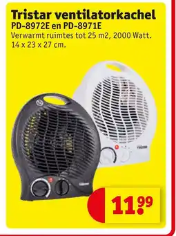 Kruidvat Tristar ventilatorkachel aanbieding