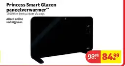 Kruidvat Princess Smart Glazen paneelverwarmer aanbieding