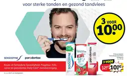 Kruidvat Sensodyne en Parodontax aanbieding