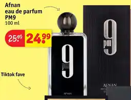 Kruidvat Afnan eau de parfum PM9 aanbieding