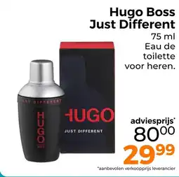 Trekpleister Hugo Boss Just Different aanbieding