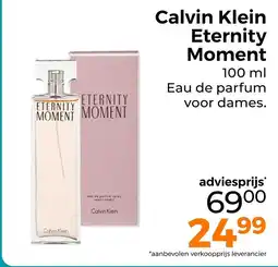 Trekpleister Calvin Klein Eternity Moment aanbieding