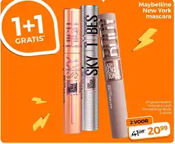 Trekpleister Maybelline New York Mascara aanbieding