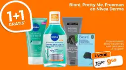 Trekpleister Bioré, Pretty Me, Freeman en Nivea Derma aanbieding