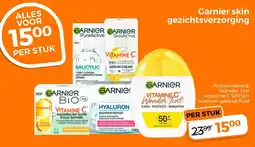 Trekpleister Garnier Skin Gezichtsverzorging aanbieding