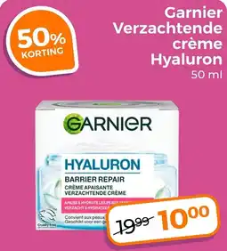 Trekpleister Garnier Verzachtende Crème Hyaluron aanbieding
