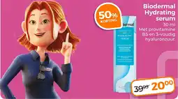 Trekpleister Biodermal Hydrating S erum aanbieding
