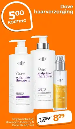 Trekpleister Dove Haarverzorging aanbieding