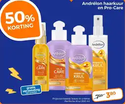 Trekpleister Andrélon Haarkuur en Pro-Care aanbieding