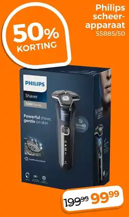 Trekpleister Philips Scheerapparaat S5885/50 aanbieding