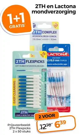 Trekpleister 2TH en Lactona Mondverzorging aanbieding
