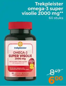 Trekpleister Trekpleister Omega-3 Super Visolie 2000 mg aanbieding