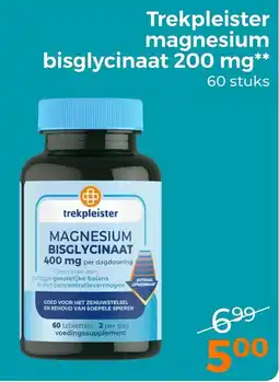 Trekpleister Trekpleister Magnesium Bisglycinaat 200 mg aanbieding