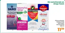 Trekpleister Bij Vastzittende en Droge Hoest aanbieding
