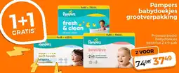 Trekpleister Pampers Babydoekjes Grootverpakking aanbieding