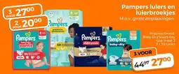 Trekpleister Pampers Luiers en Luierbroekjes aanbieding