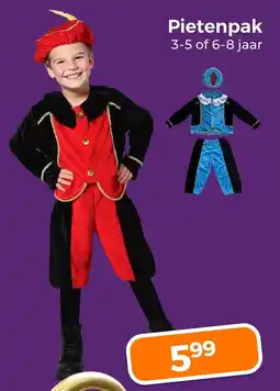 Trekpleister Pietenpak aanbieding