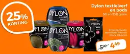 Trekpleister Dylon Textielverf en Pods aanbieding