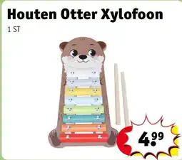 Kruidvat Houten Otter Xylofoon aanbieding