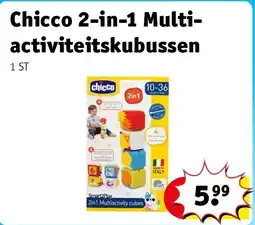 Kruidvat Chicco 2-in-1 Multi-activiteitskubussen aanbieding