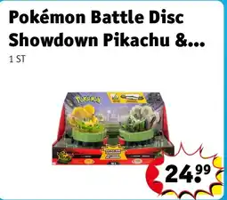 Kruidvat Pokémon Battle Disc Showdown Pikachu & Larvitar aanbieding