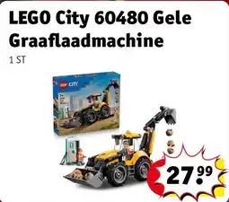 Kruidvat LEGO City 60480 Gele Graaflaadmachine aanbieding