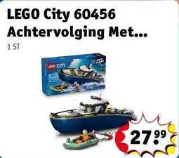 Kruidvat LEGO City 60456 Achtervolging Met Politieboot aanbieding