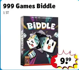Kruidvat 999 Games Biddle aanbieding