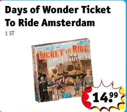 Kruidvat Days of Wonder Ticket To Ride Amsterdam aanbieding