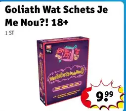 Kruidvat Goliath Wat Schets Je Me Nou?! 18+ aanbieding