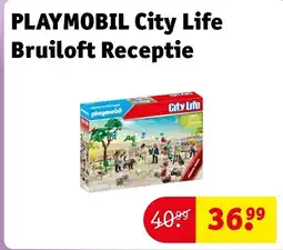 Kruidvat PLAYMOBIL City Life Bruiloft Receptie aanbieding