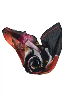 Wehkamp Desigual sjaal met bloemen zwart aanbieding