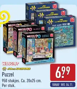 ALDI Jan van Haasteren Puzzel aanbieding