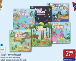 ALDI Schuif- en ontdekboek aanbieding
