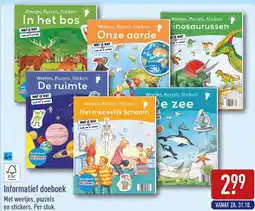 ALDI Informatief doeboek aanbieding