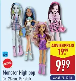 ALDI Monster High pop aanbieding