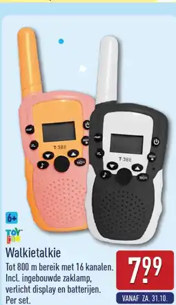 ALDI Walkietalkie aanbieding