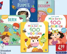 ALDI Mijn Eerste 100 Woorden aanbieding