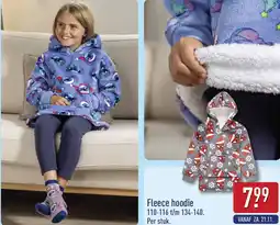 ALDI Fleece hoodie aanbieding