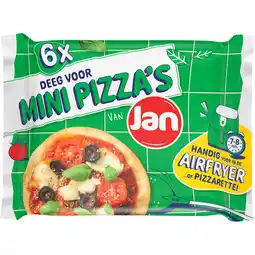 Jumbo JAN Mini Pizzadeeg 6st aanbieding