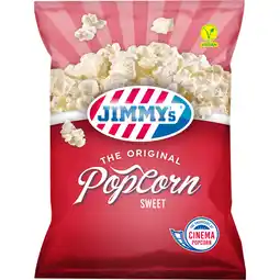 Jumbo JIMMY's Popcorn Sweet 100 g aanbieding