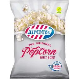 Jumbo JIMMY's Popcorn Sweet & Salt 100g aanbieding