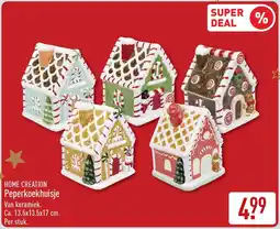 ALDI Home Creation Peperkoekhuisje aanbieding