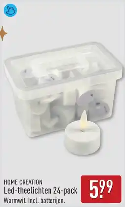 ALDI Home Creation Led-Theelichten aanbieding