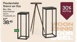 Leen Bakker Plantentafel Gianni en Gijs aanbieding