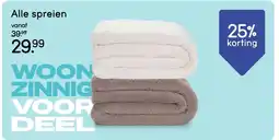Leen Bakker Alle spreien aanbieding