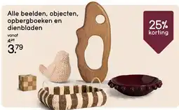 Leen Bakker Alle beelden, objecten, opbergboeken en dienbladen aanbieding