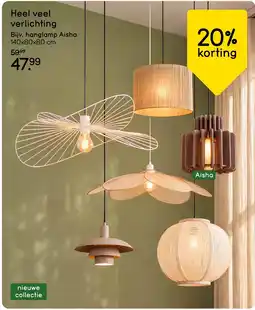 Leen Bakker Bijv. hanglamp Aisha aanbieding