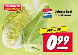 Nettorama Chinese kool of spitskool aanbieding